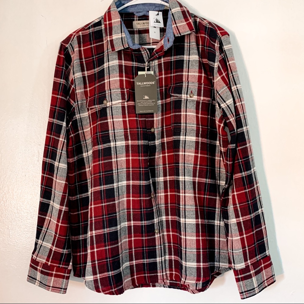 Tallwoods button down flannel